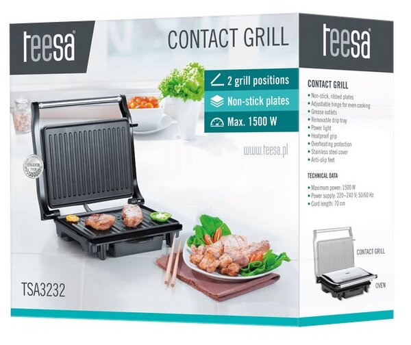 Gril elektrický panini TEESA TSA3232