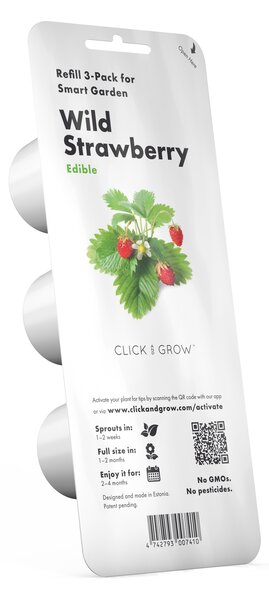 Kapsle Smart Garden se semínky a substrátem - Lesní jahody, 3 ks