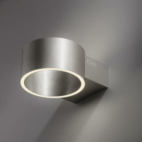 PAUL NEUHAUS Nástěnné svítidlo PURE Clipse LED 10W 2700K hliník 8561-95