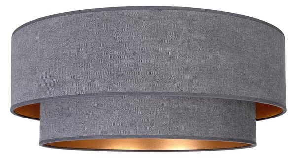 Stropní Lampa Duolla, Boho, Šedá, Chodba, Tkanina / Textil, Young lifestyle