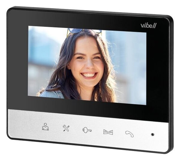Videozvonek ORNO VI-VID-RO-1077, Vibell Lira, rodinný, LCD 4,3"