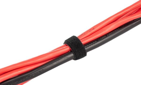 Páska na suchý zip NEKU 70.3587 10mm 5m černá organizér kabelů