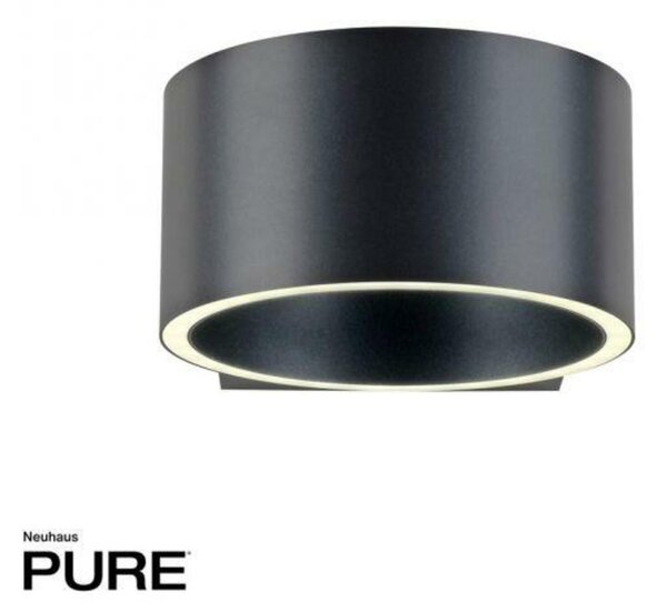 PAUL NEUHAUS Nástěnné svítidlo PURE LED 10W 2700K šedá mystic 8561-15