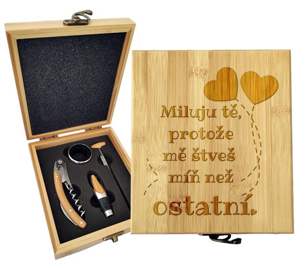 Sablio Miluju tě, protože mě štveš míň než ostatní: 147×168×49 mm