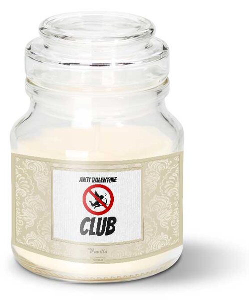 Sablio Svíčka Anti Valentine Club - 120 g