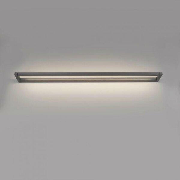 PAUL NEUHAUS LED nástěnné svítidlo PURE Puro dotykový stmívač 3000K platina 9114-15