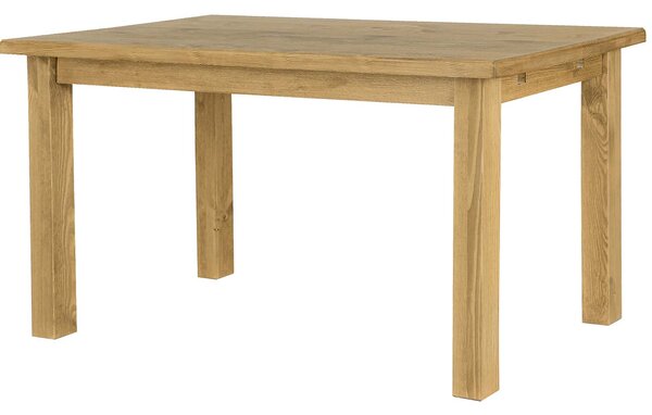 Selský stůl 90x180 MES 13 A s hladkou deskou - K02 tmavá borovice