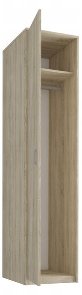 Šatní skříň Uldana (dub sonoma). Akce -17%