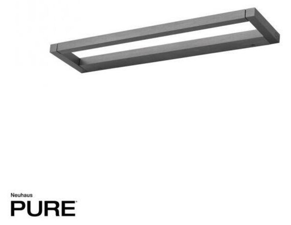PAUL NEUHAUS Nástěnné svítidlo PURE Puro LED 17W 3000K platina 9113-15