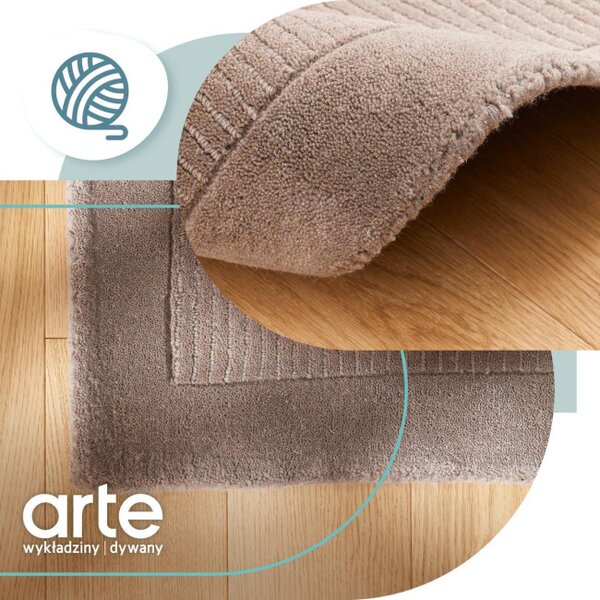 Koberec York Handloom Taupe