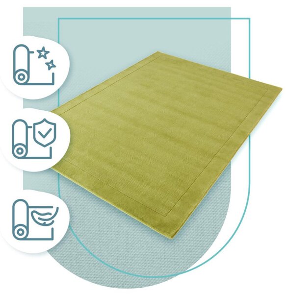 Koberec York Handloom zelený