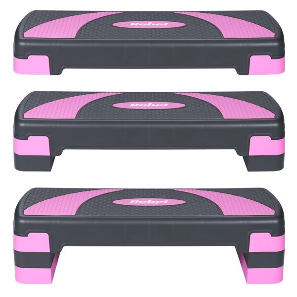 Bedýnka na step REBEL ACTIVE RBA-3225-PU, růžová