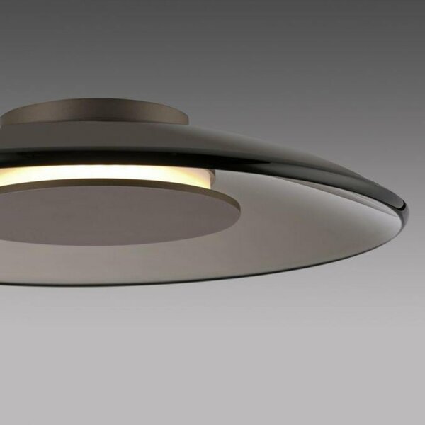 PAUL NEUHAUS Stolní lampa PURE Moon LED 10W 2700K bronz / tmavý amber 4594-97