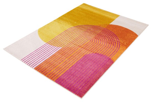 Koberec Muse MU13 oranžový Retro