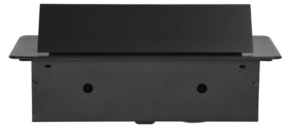 Výklopný blok zapuštěný ORNO OR-GM-9034/B, 2x 230V, 1x USB-A, 1x USB-C, černá