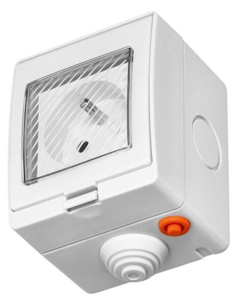 Chytrá zásuvka s TUYA ORNO OR-SH-17405 Smart Home, IP55, na omítku