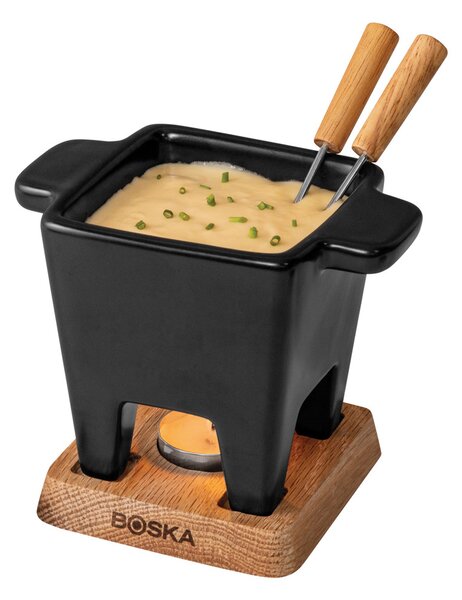 Sada na fondue Tapas, 300ml, Boska, černá