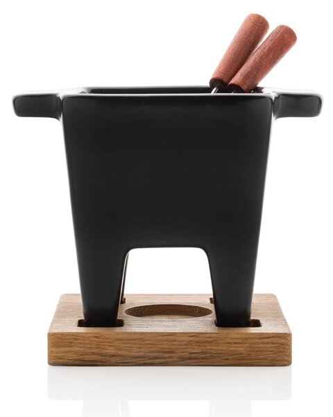 Sada na fondue Tapas, 300ml, Boska, černá