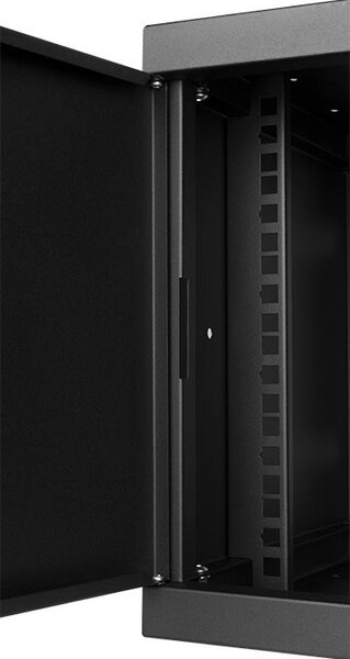 RACK skříň závěsná NEKU TS 10" 6U 300mm, samosestavitelná, černá 9005