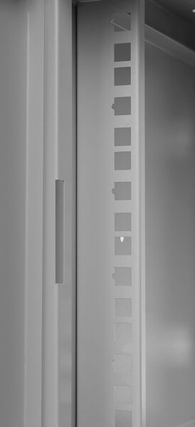 RACK skříň závěsná NEKU TS 10" 6U 300mm, samosestavitelná, šedá 7035
