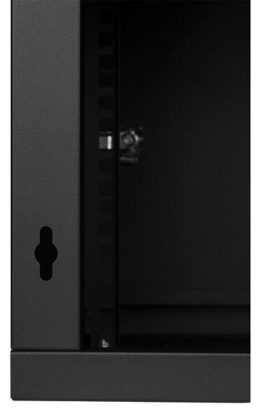RACK skříň závěsná NEKU TS 10" 6U 300mm, samosestavitelná, černá 9005