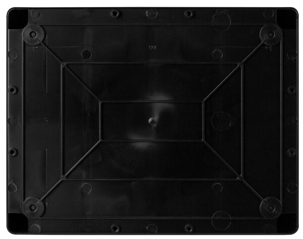 Plastová instalační krabice hermetická S-BOX 516C, 240x190x90mm IP65, černá, UV