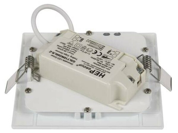 BIG WHITE SLV SENSER 12 Indoor, stropní LED svítidlo, hranaté, bílé, 3000K 1003011