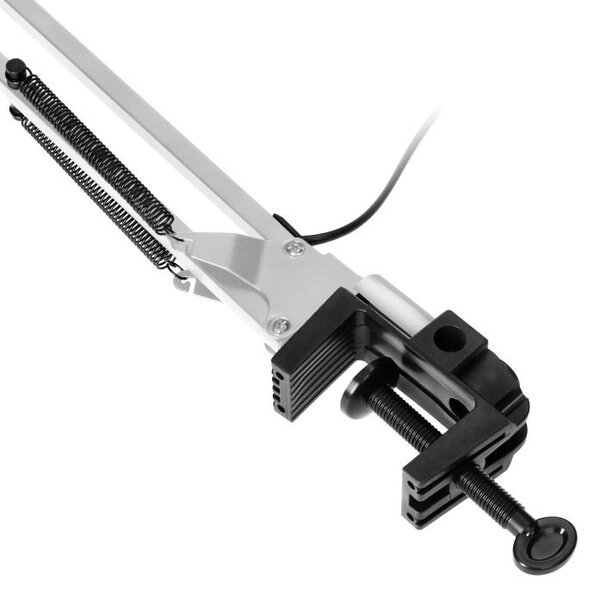 Kancelářská stolní lampa šroubovací ORNO VIRONE DIAN DL-13/W 60W, bílá