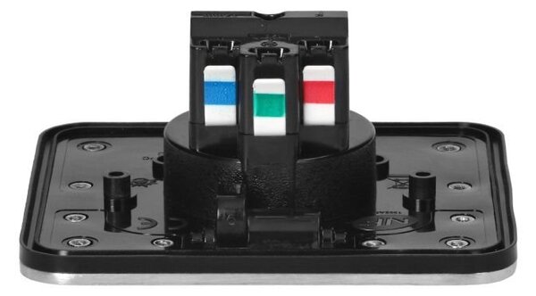 Zapuštěná zásuvka s víčkem, hermeticky uzavřená ORNO OR-GM-9031, nerez IP55