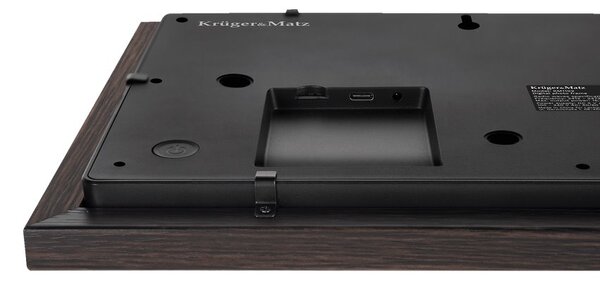 Fotorámeček KRUGER & MATZ KM1102 Frameo WiFi, dřevěný rám