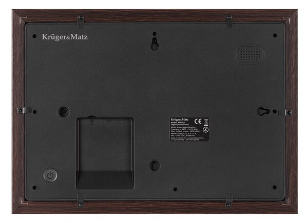 Fotorámeček KRUGER & MATZ KM1102 Frameo WiFi, dřevěný rám