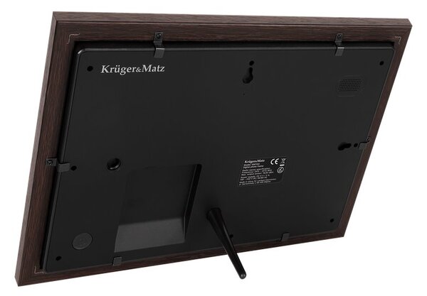 Fotorámeček KRUGER & MATZ KM1102 Frameo WiFi, dřevěný rám