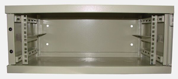 Kovový rozvaděčmontážní skříň 19" , závěsná ECO 4U 540x350 RAL7035