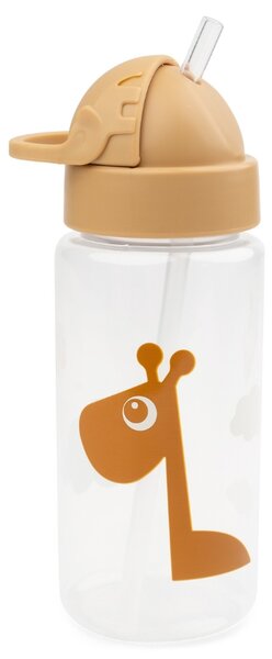 -25 % Dny MOMENTI– Žlutá plastová láhev s brčkem Done by Deer Raffi 350 ml