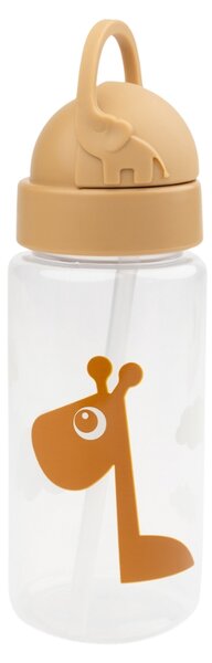 -25 % Dny MOMENTI– Žlutá plastová láhev s brčkem Done by Deer Raffi 350 ml