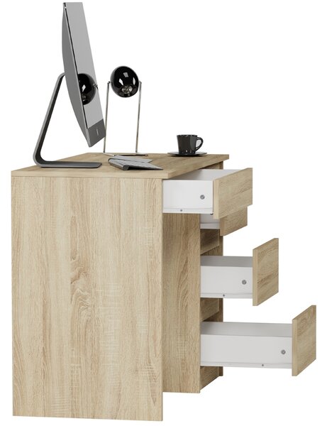 PC stolek Noxar (dub sonoma) (P). Akce -13%