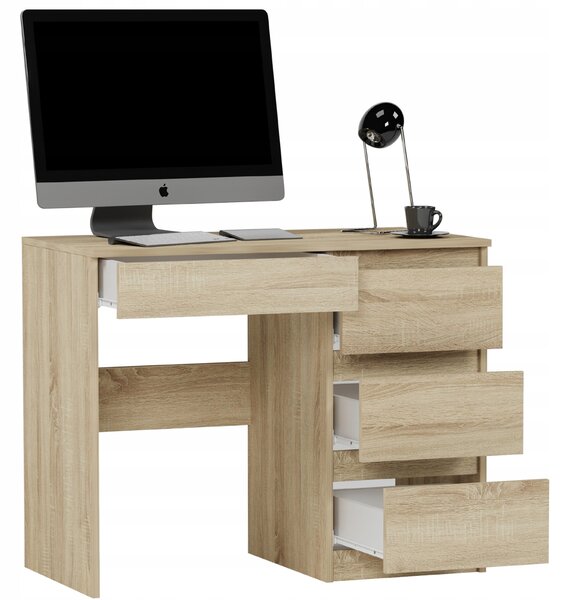 PC stolek Noxar (dub sonoma) (P). Akce -13%