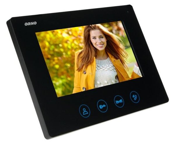 Videozvonek ORNO OR-VID-ME-1056/B CERES, 7" LCD s kodovým zámkem
