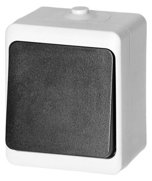 Vypínač Orno AQUATIC MINI IP54 OR-OE-7300/WB černo-bílá