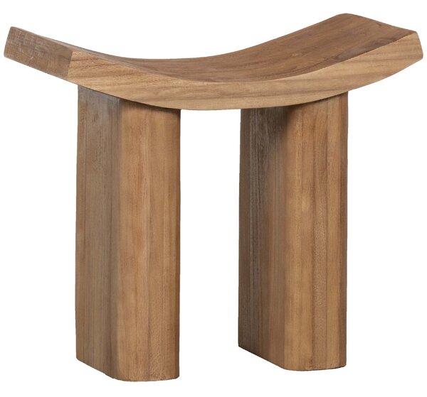 WOOOD Přírodní masivní stolička Janout 45 cm