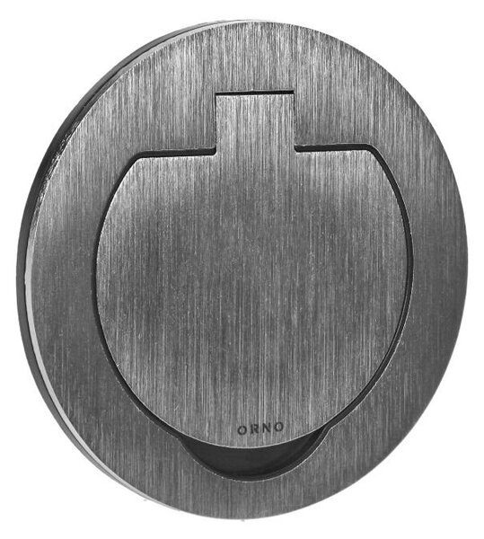 Zapuštěná zásuvka s víčkem, hermeticky uzavřená ORNO OR-GM-9030, nerez IP55