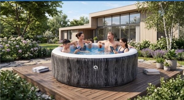 AVENLI NICE jacuzzi WOOD - nafukovací vířivka pro 6 osob