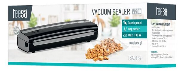 Vakuovačka balička potravin TEESA V200 TSA0167