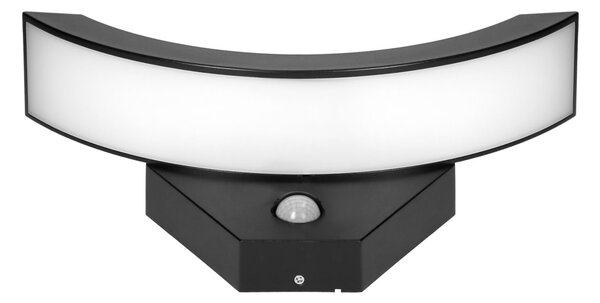 Venkovní svítidlo nástěnné s PIR IP54 ORNO OR-OP-6119BLPMR4, černá