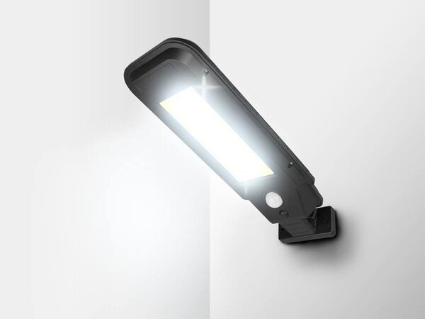 Venkovní solární LED osvětlení LTC LXLL118, 30W COB, 2000lm, 2400mAh, PIR