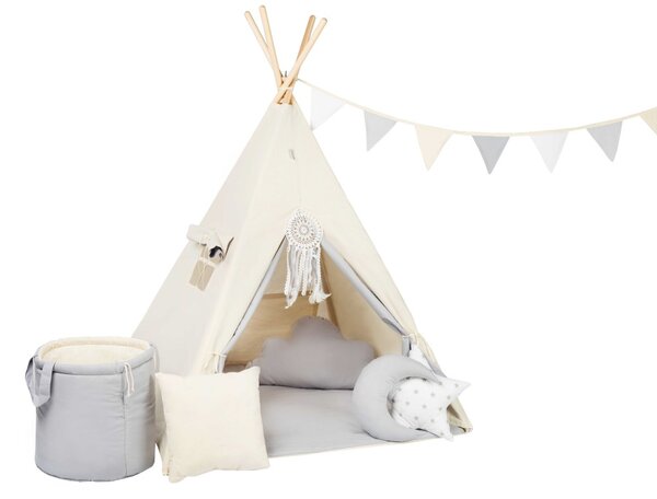 Teepee stan set pro děti béžový varianta: standard