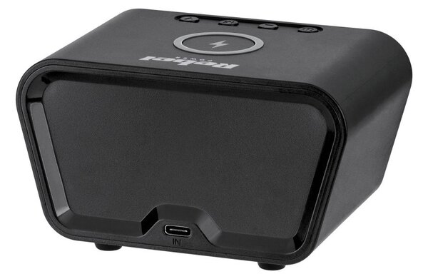 Digitální budík s indukční nabíječkou REBEL RB-6303-B, černá
