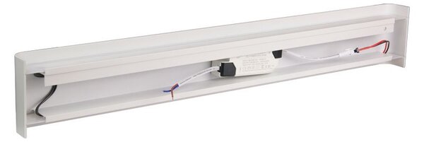 Koupelnové svítidlo DPM MIL8W60-24W, IP44, 60 cm, bílá