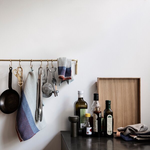 FERM LIVING Dřevěný podnos Bon Large, Oak