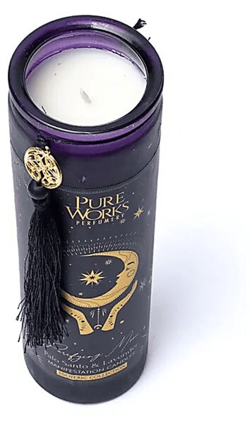 Manifestační svíčka - Purifying Moon - palo santo a levandule